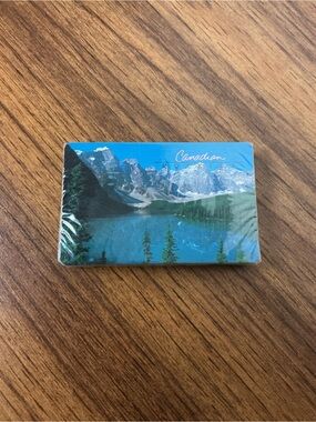 Canadian Rockies Souvenir Playing Cards Deck Moraine Lake Sealed New